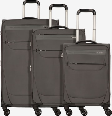 Worldpack Suitcase Set in Grey: front