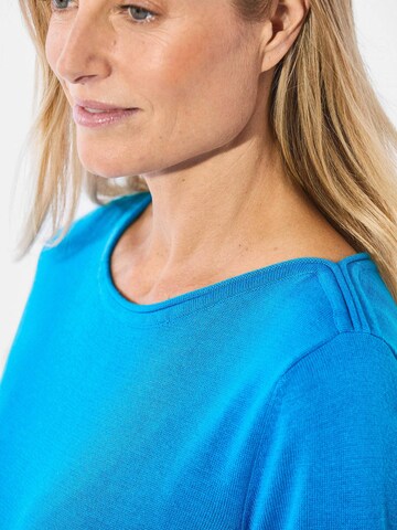 Goldner Knit cardigan in Blue