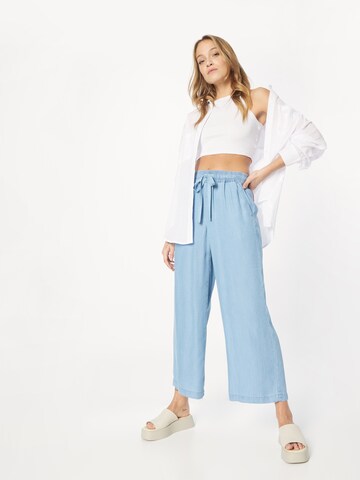 Soyaconcept Wide Leg Hose in Blau