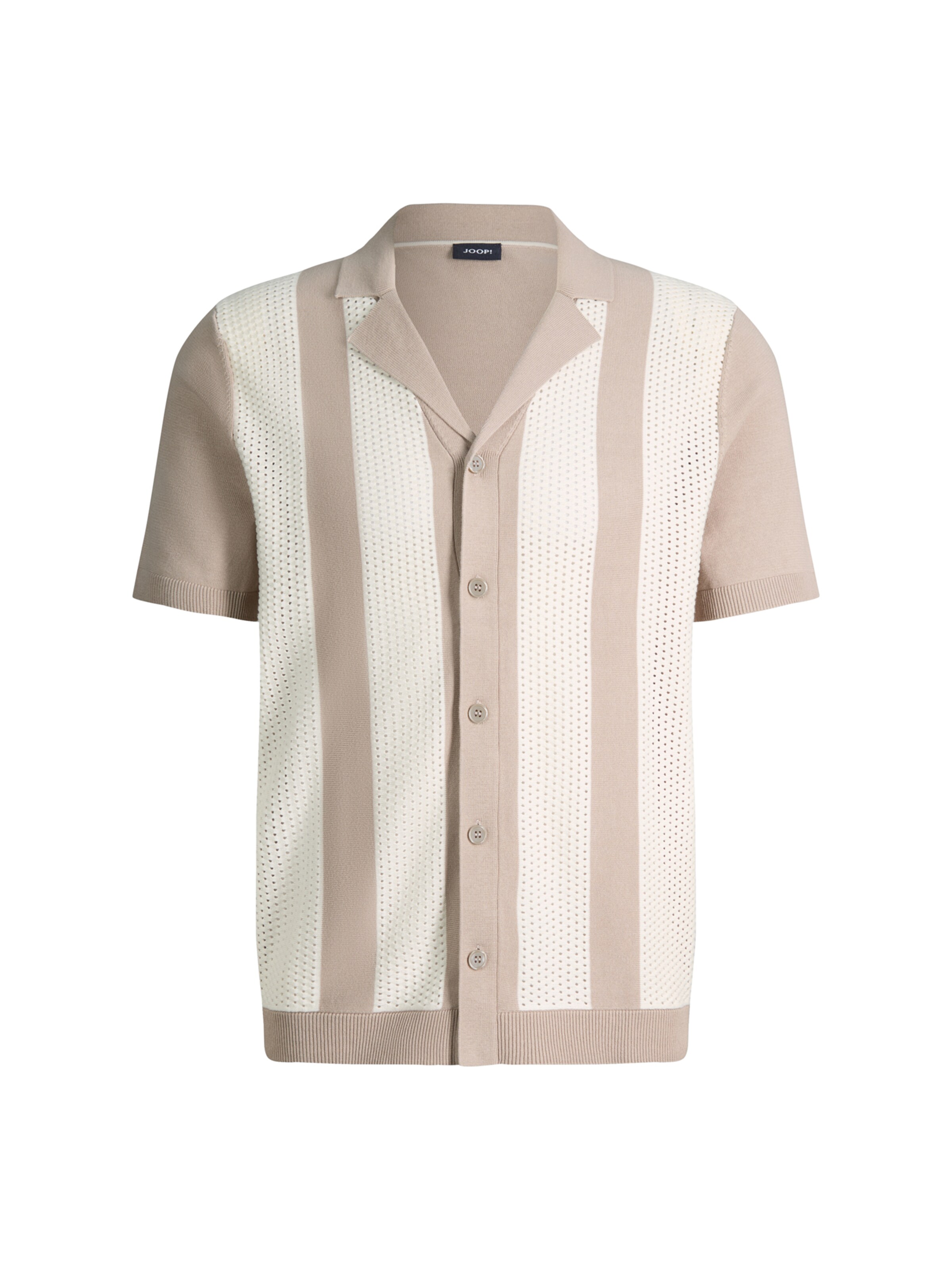 Coupe slim Chemise JOOP! en beige : devant