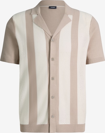 Coupe slim Chemise JOOP! en beige : devant