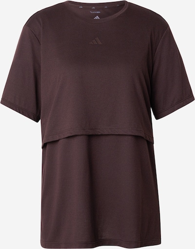 ADIDAS PERFORMANCE Tehnička sportska majica u tamno smeđa, Pregled proizvoda
