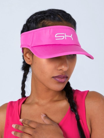 SPORTKIND Athletic Cap 'Sun Visor' in Purple: front
