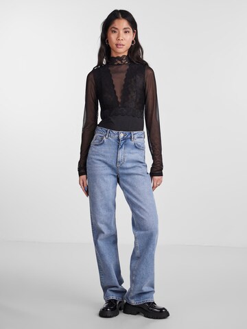 PIECES Shirtbody 'SICCA' in Schwarz