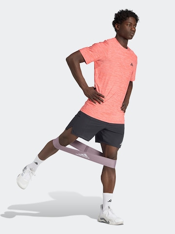 ADIDAS PERFORMANCE - Camiseta funcional 'Essentials' en naranja: frente