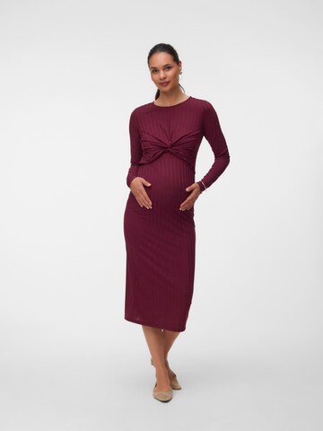 Robe MAMALICIOUS en rouge