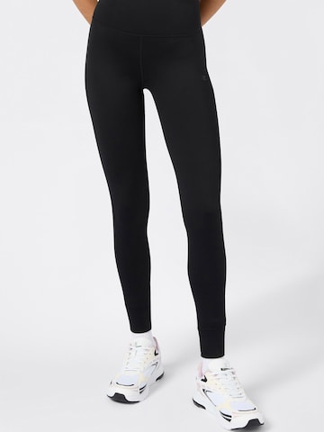 Champion Authentic Athletic Apparel Skinny Fit Спортен панталон в черно: отпред