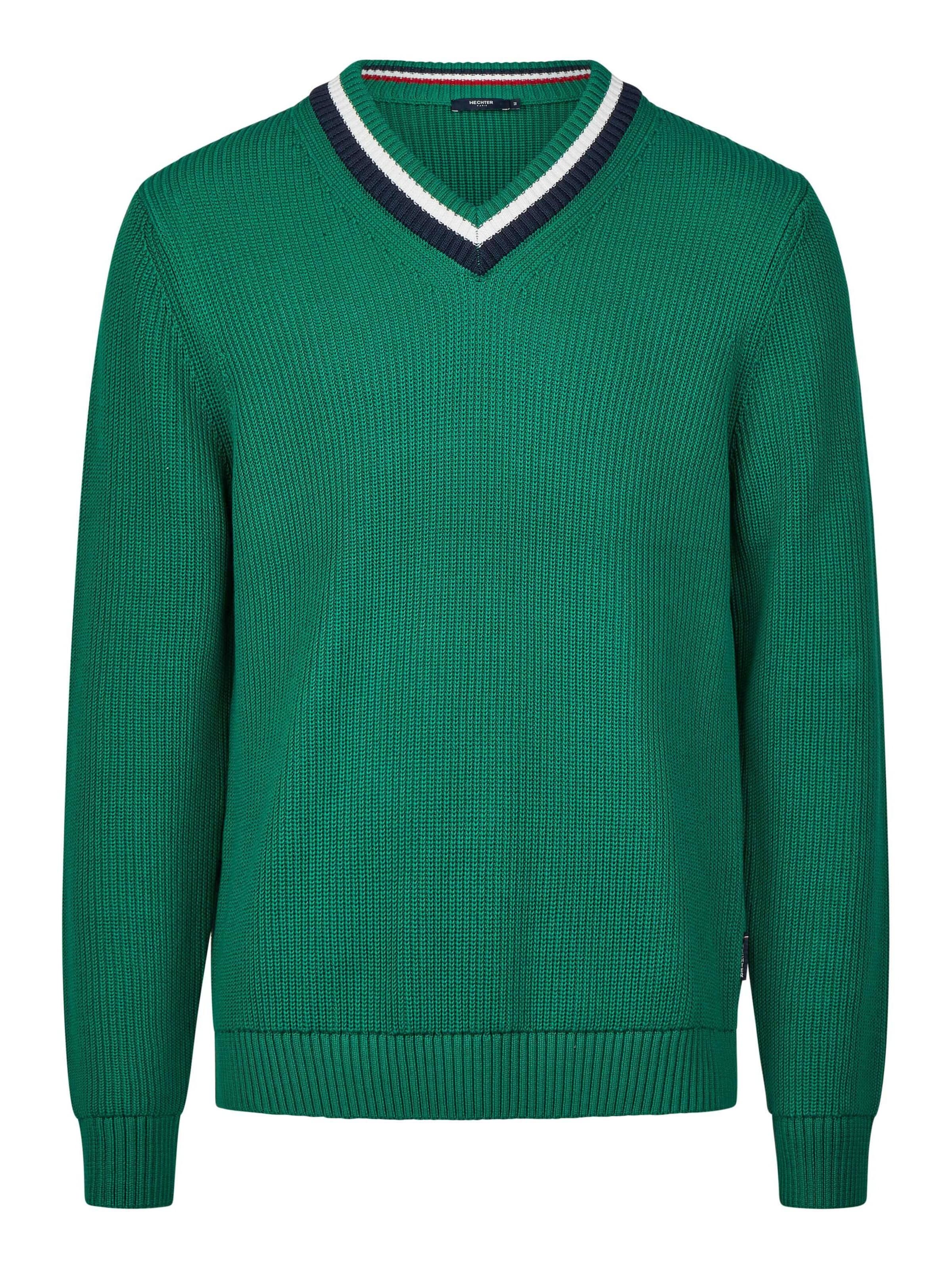 HECHTER PARIS Sweater in Green, Item view