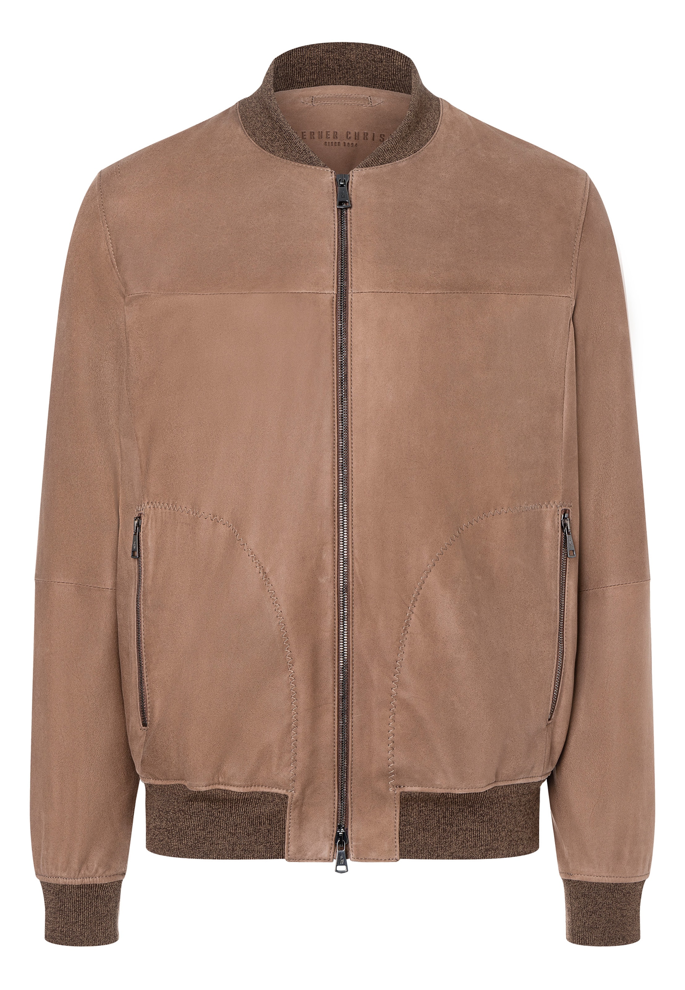 Werner Christ Between-season jacket 'Bono' in Brown: front