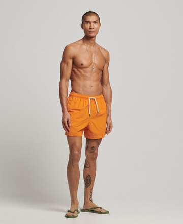 Superdry Zwemshorts in Oranje