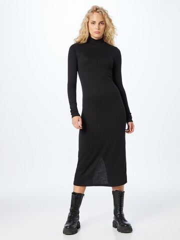 rag & bone - Vestido de punto en negro: frente