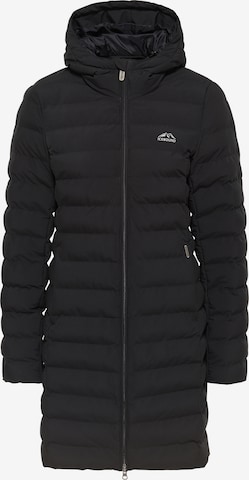 ICEBOUND Winter Coat in Black: front