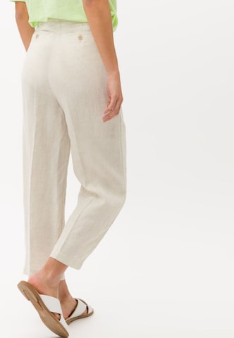 BRAX Loose fit Trousers 'MAINE' in Beige