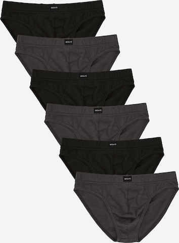 Gomati Panty 'Jersey Line' in Grey: front