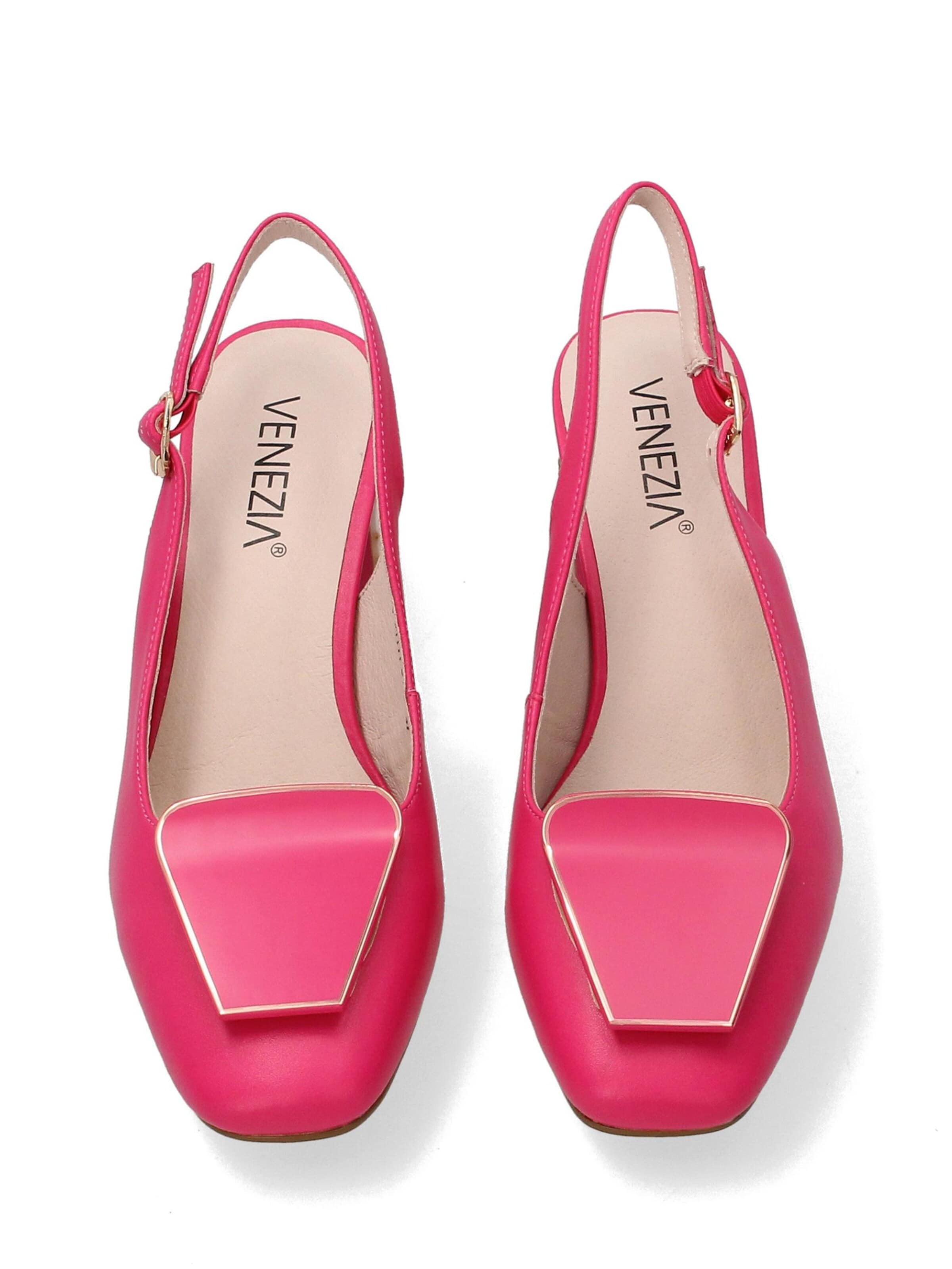VENEZIA Slingback Pumps in Pink