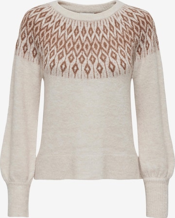 ONLY Sweater 'ALINA' in Beige: front