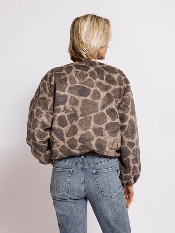 Zhrill Between-Season Jacket 'ZHMANOA' in Brown