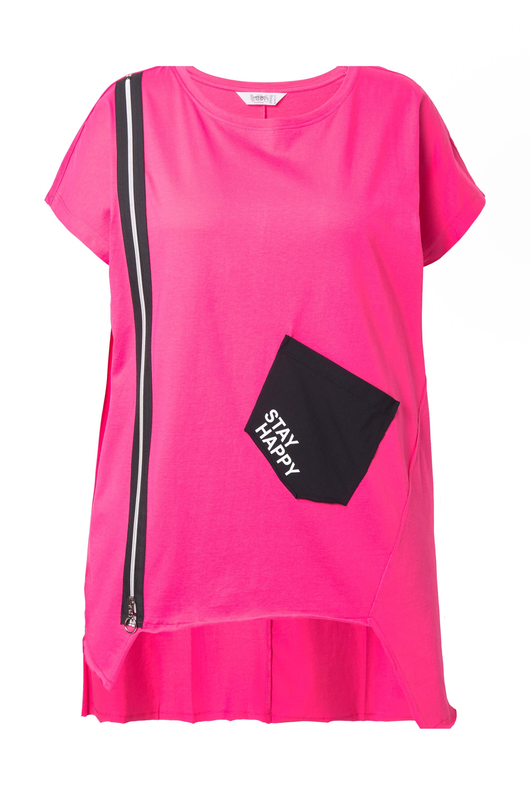 T-shirt Angel of Style en rose : devant