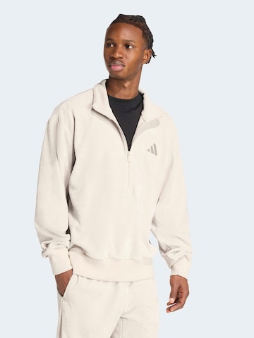 ADIDAS SPORTSWEAR Sportsweatshirt 'ALL SZN' in Weiß: Vorderseite