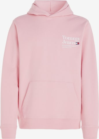 Tommy Jeans Sweatshirt in Pink: front