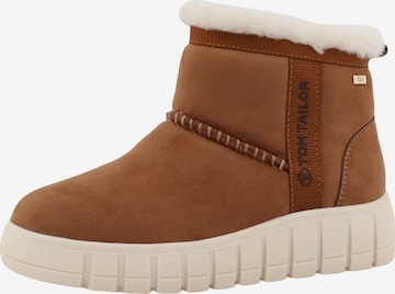 TOM TAILOR Snowboots in Braun: Vorderseite