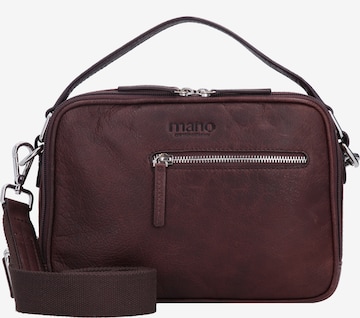 mano Crossbody Bag in Brown: front