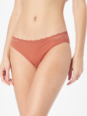 Slip Calvin Klein Underwear en rouge : devant