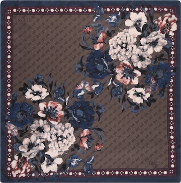 GUESS Платок 'FOULARD 53X53' в Синий: спереди