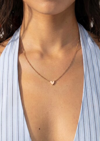 PURELEI Ketting 'Tiny Heart' in Goud
