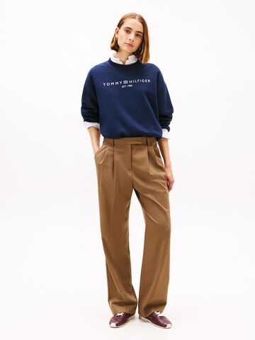 TOMMY HILFIGER Sweatshirt i blå