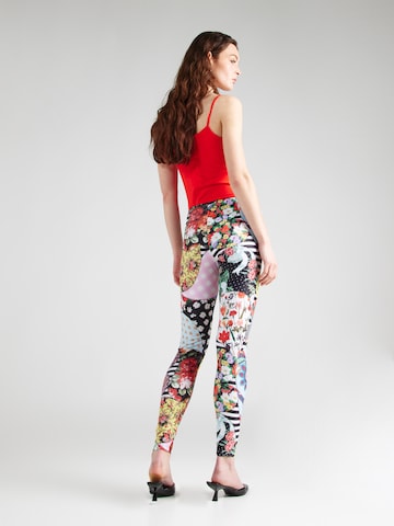 Moschino Jeans - Skinny Leggings em mistura de cores