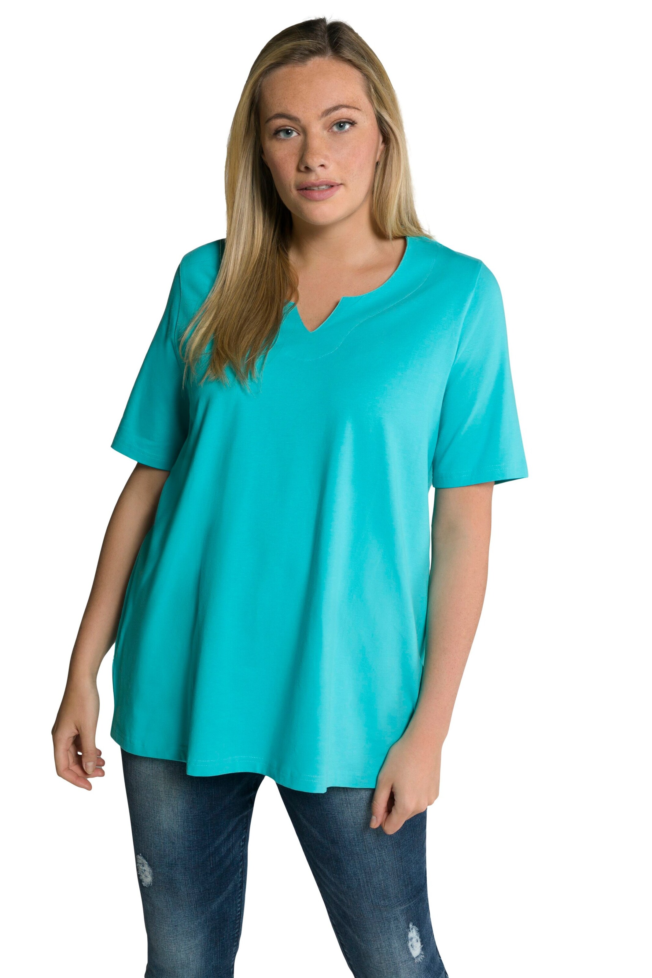 Ulla Popken Shirt in Blue: front