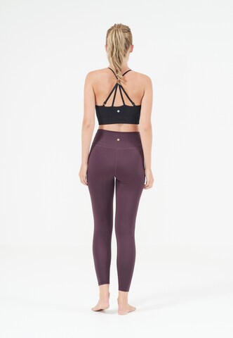 Athlecia Slim fit Workout Pants 'Franz' in Purple