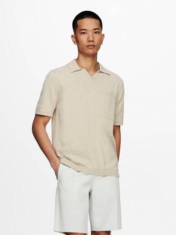 Only & Sons Bluser & t-shirts 'Ace' i beige: forside