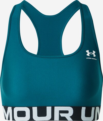 UNDER ARMOUR Sports bra 'Authentics' in Petrol / Black / White, Item view