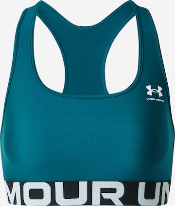 UNDER ARMOUR Bustier Sport bh 'Authentics' in Groen: voorkant