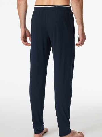 SCHIESSER Pajama Pants ' Mix + Relax ' in Blue
