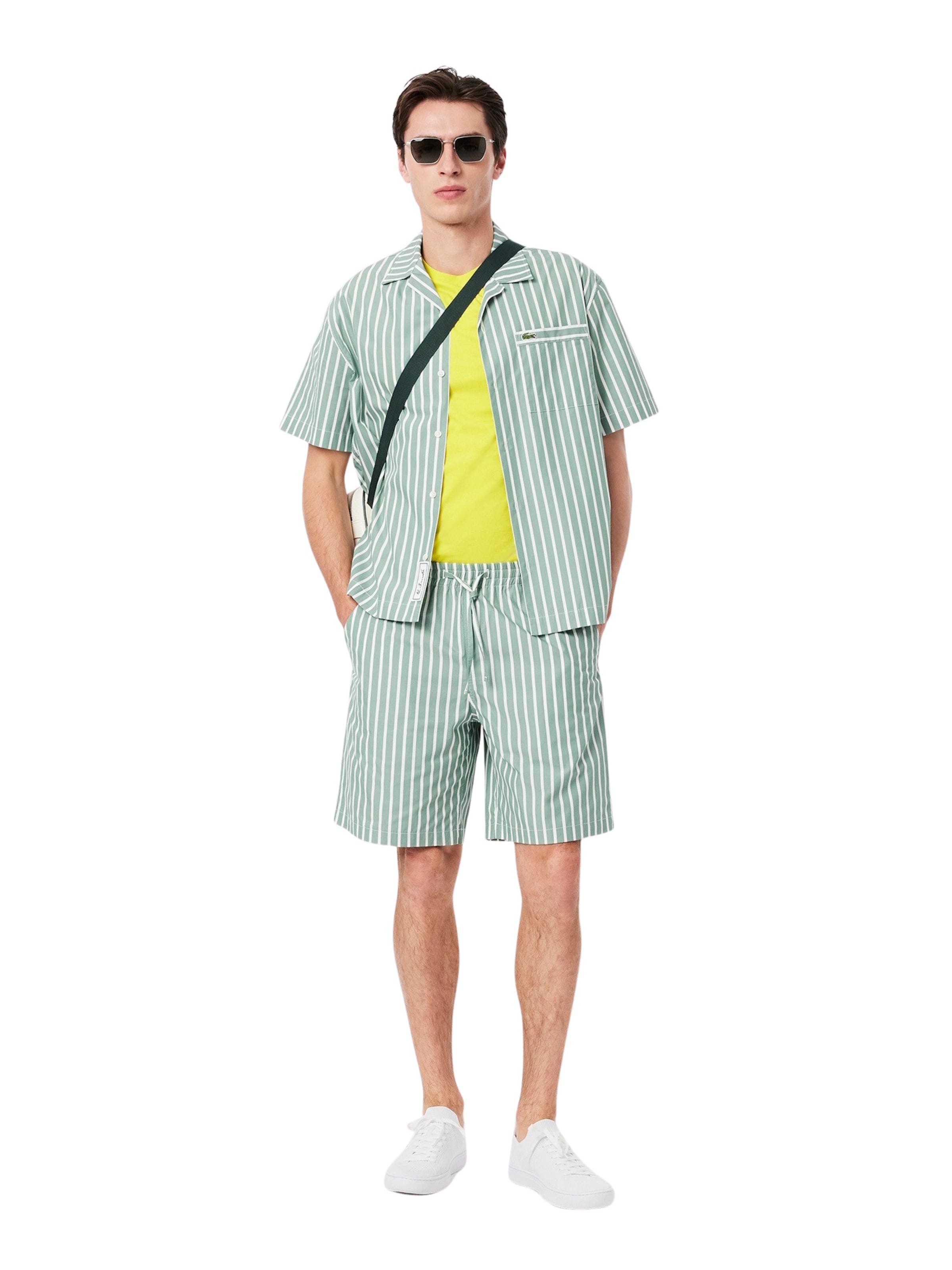 Baskets basses 'La Piquée 2.0' LACOSTE en blanc