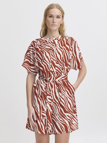 ICHI - Jumpsuit ' IHYARDEEN ' en rojo