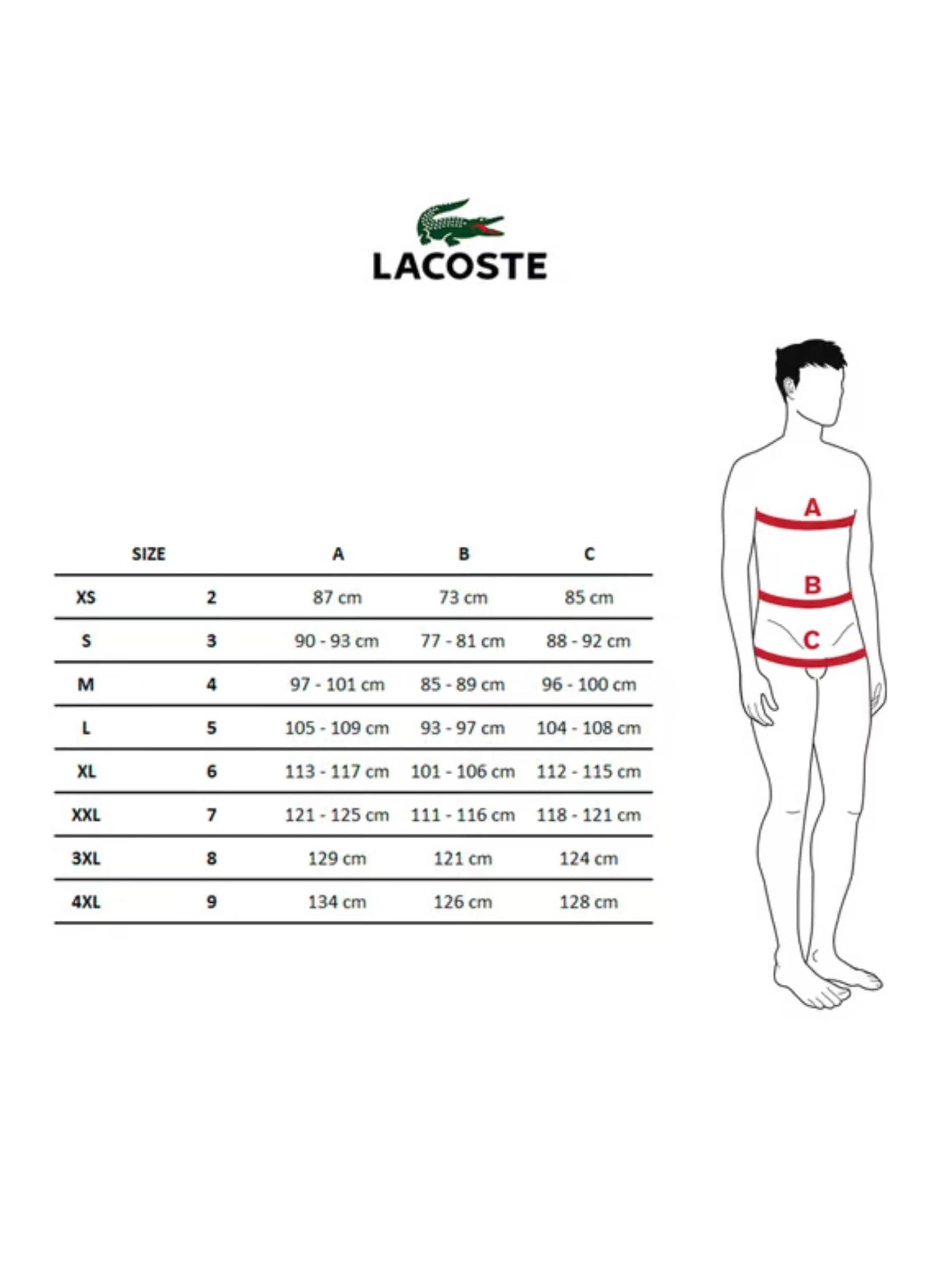 LACOSTE - Boxers 'Tripack boxer lacoste azules plaid/monogram trunks' em azul