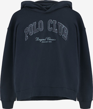 Polo Club Sweatshirt in Blue: front