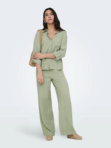 JDY Широкий Штаны 'JDYCAYA' в Зеленый