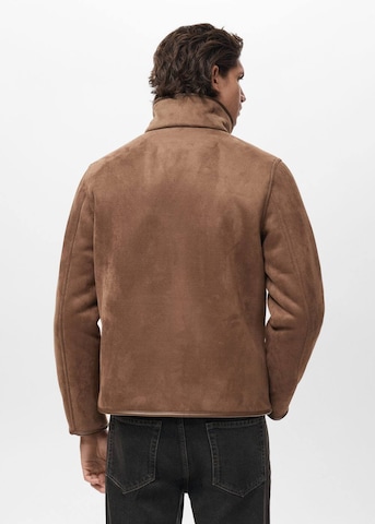 MANGO MAN Between-Season Jacket 'Viggo' in Brown