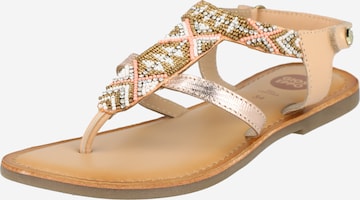 smėlio GIOSEPPO Sandalai 'Fern': priekis