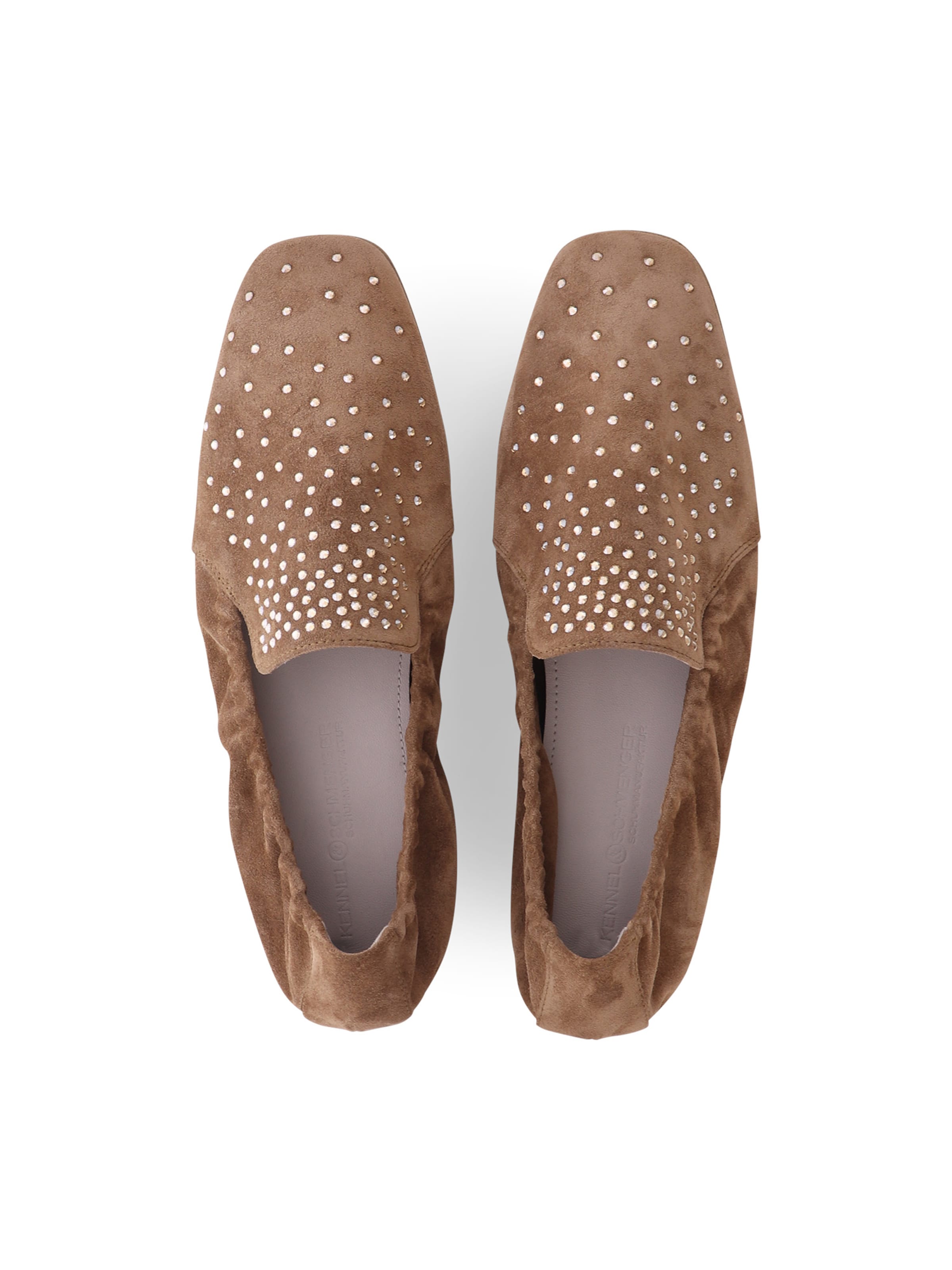 Kennel & Schmenger Slip-ons 'GLORY' in Brown