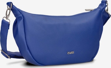 ZWEI Handtasche 'MADEMOISELLE.M M70' in Blau: Vorderseite
