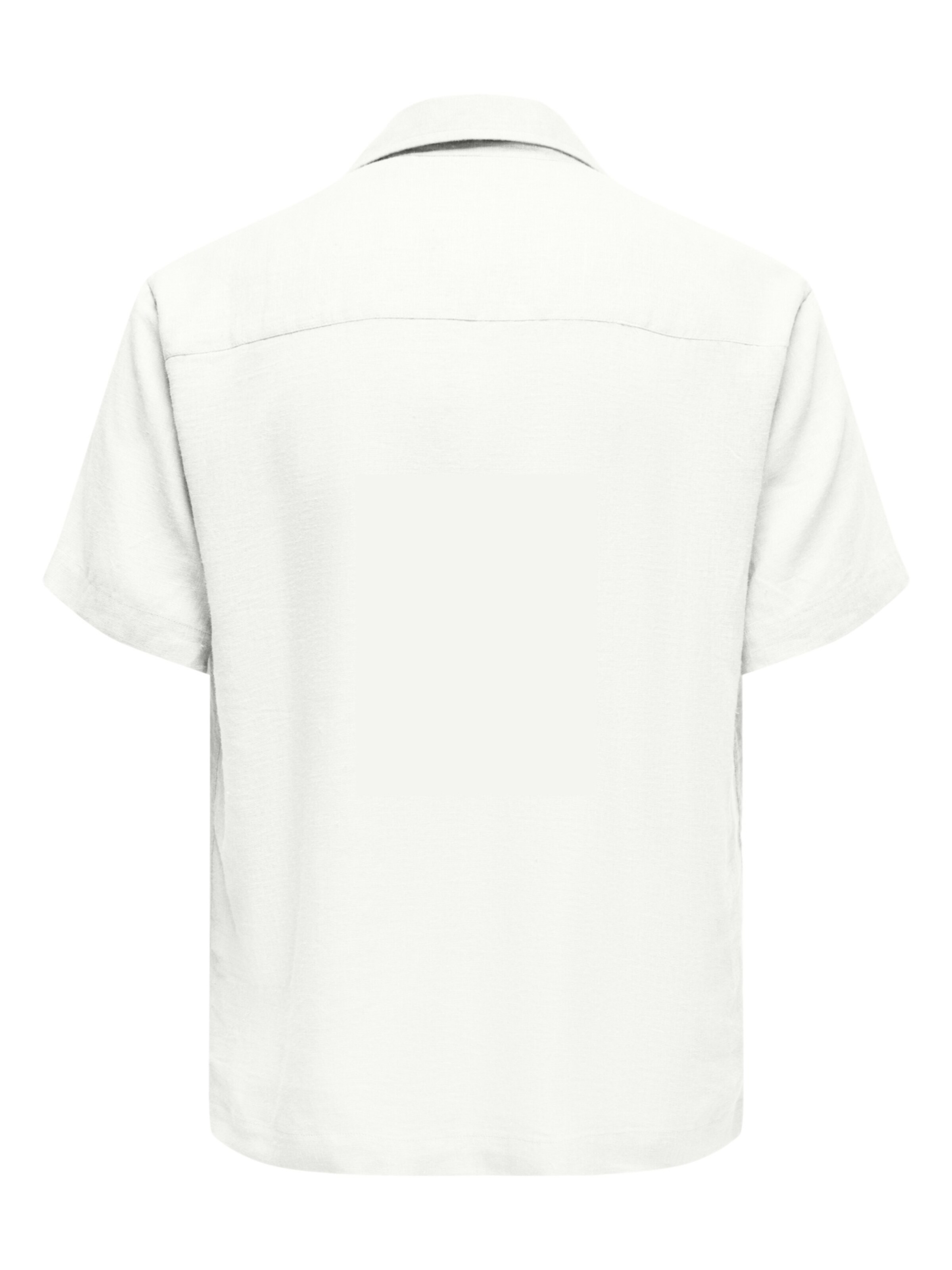 Only & Sons Классический крой Рубашка 'Laurence' в Белый