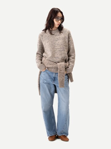 GOBI Cashmere Sweater 'Unisex Mouline Cashmere Sweater' in Beige