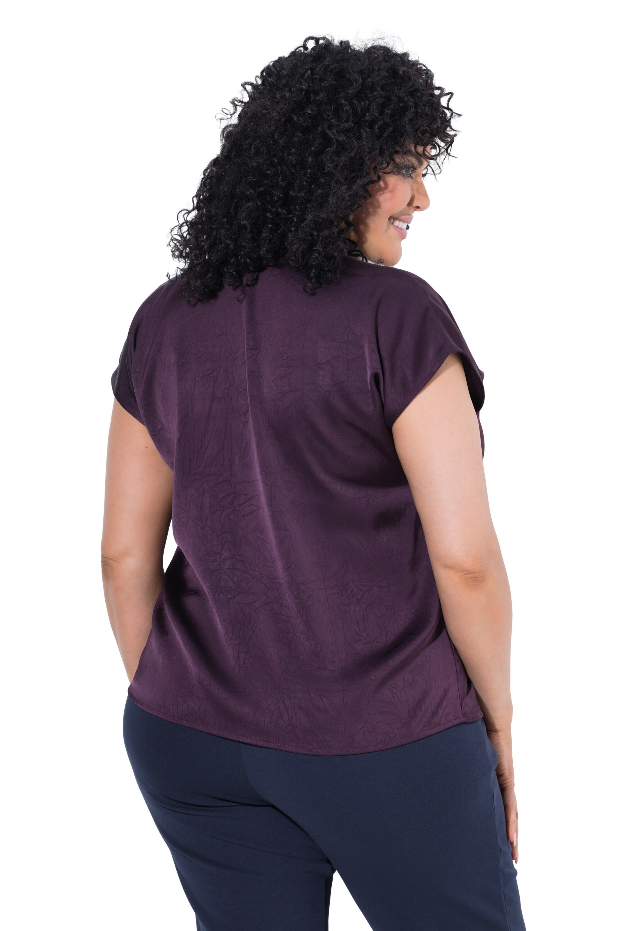 Ulla Popken Blouse in Purple