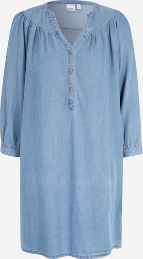 Vero Moda Tall Robe-chemise 'BREE' en bleu denim, Vue avec produit